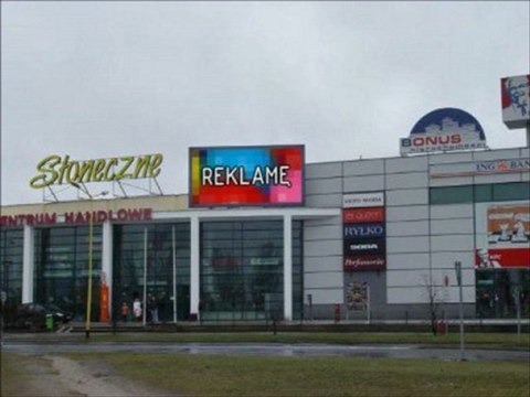 EKRAN LED SZCZECIN, STRUGA (C.H. SŁONECZNE)TEL.782 666 777