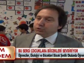 BU SERGİ ÇOCUKLARA BÖCEKLERİ SEVDİRİYOR
