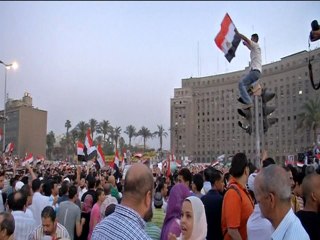 La place Tahrir, à nouveau symbole des contestations égyptiennes