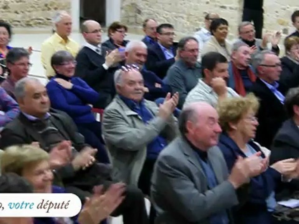 Yves Jégo en réunion publique au Châtelet-en-Brie