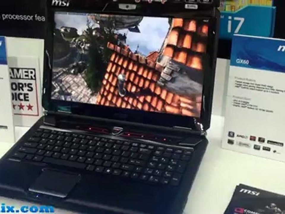 MSI Gaming Notebooks On Show At Computex 2012
