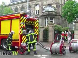Incendie Fac de Science Strasbourg