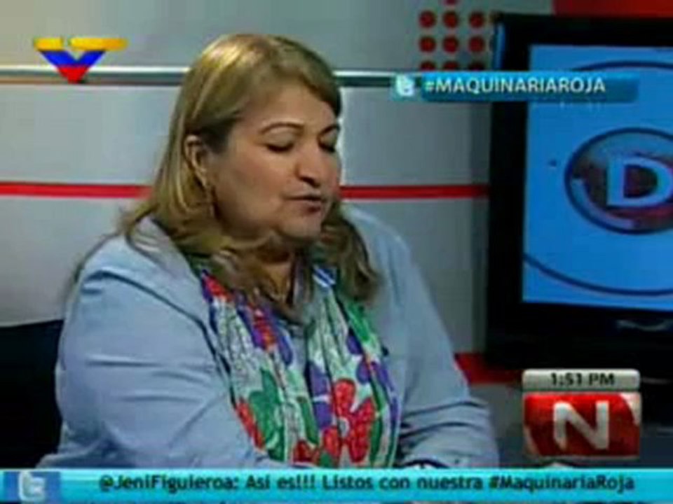 (VIDEO) D Frente: Entrevista a Yelitze Santaella. Direc.Nac. del PSUV 05.06.2012