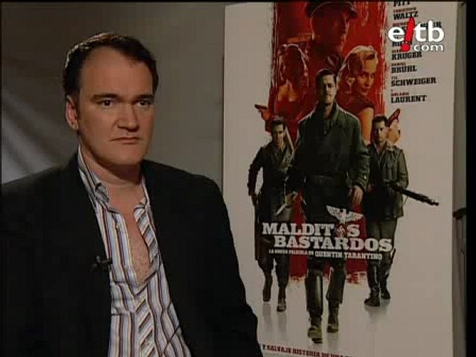 Quentin Tarantino, entrevista en exclusiva