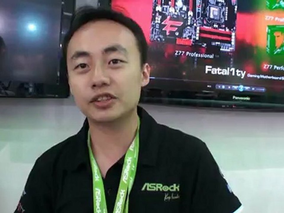 Short interview with Nick Shih about his new ASRock Z77 ...