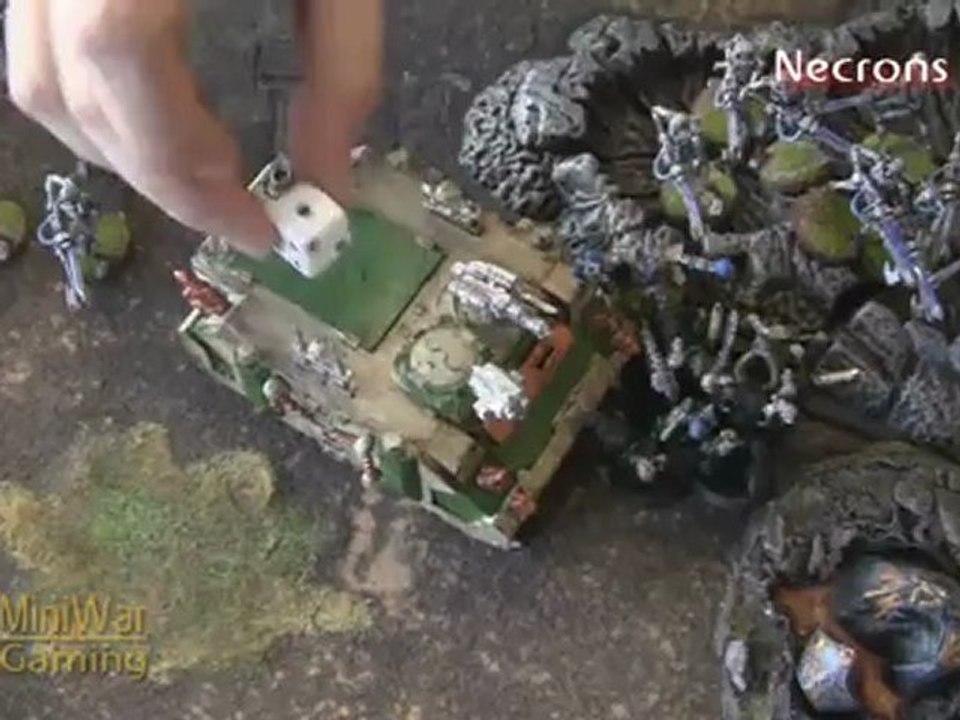 Necrons vs Chaos Warhammer 40k Battle Report - Part 4/4 - Beat Matt Batrep