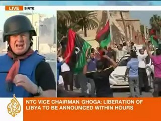 Al Jazeera's Tony Birtley reports from Sirte on Gaddafi's capture