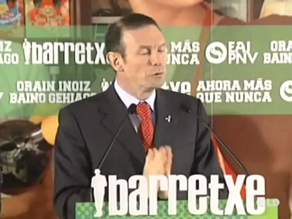 Media docena de proetarras boicotean un acto de Ibarretxe en Bilbao