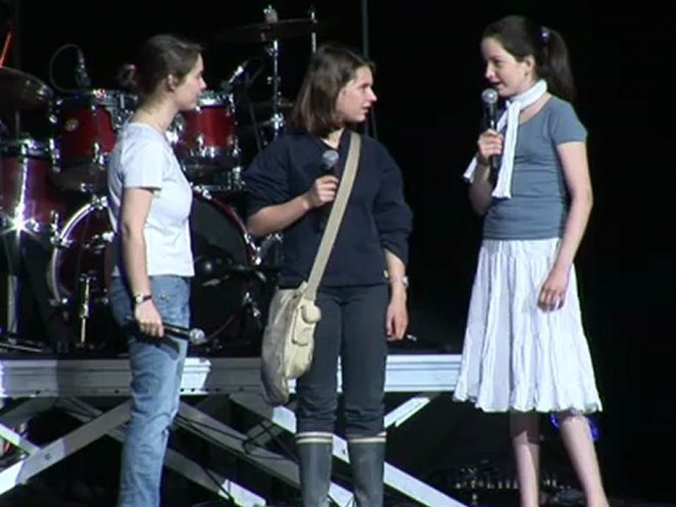 Extrait Jeu scénique Pentecôte ensemble au Liberté