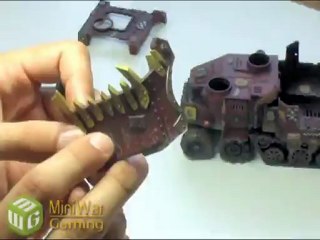 Warhammer 40k Ork Battle Wagon Color Scheme