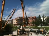 Karadeniz İnşaat Gözde apt beton atılıyor