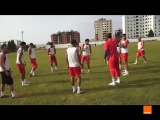 تحضيرات فريق جوهرة الساحل قبل مباراة الكأس