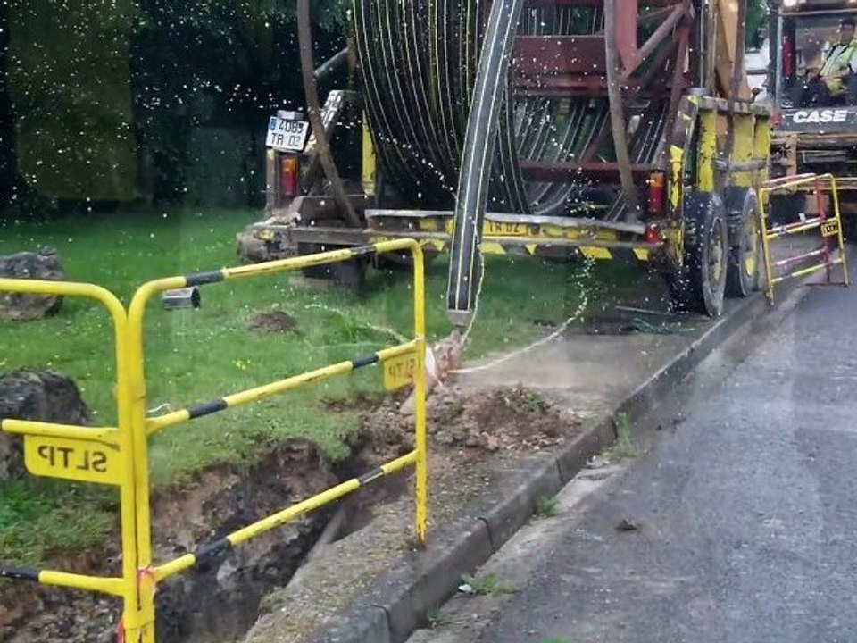 Chantier forage dirigé pour l'alimentation en gaz naturel - Desvres (62)