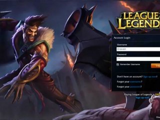 Draven Login Screen - League of legends