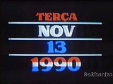 Calendário Eletrônico SBT (13/11/1990)