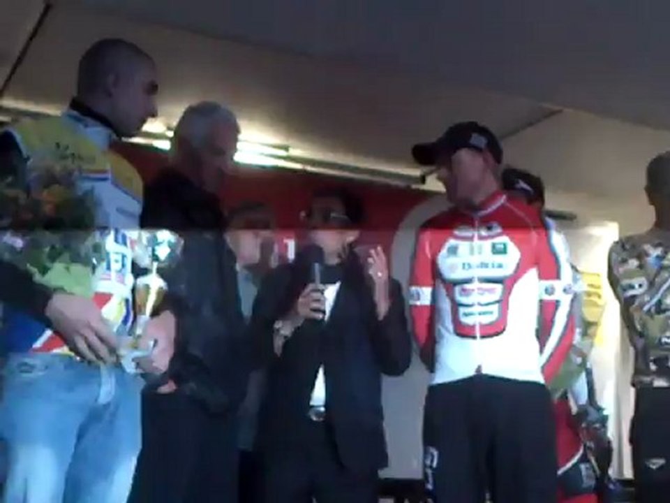 Critérium de Tours-centre 2012 - Cérémonie Protocolaire