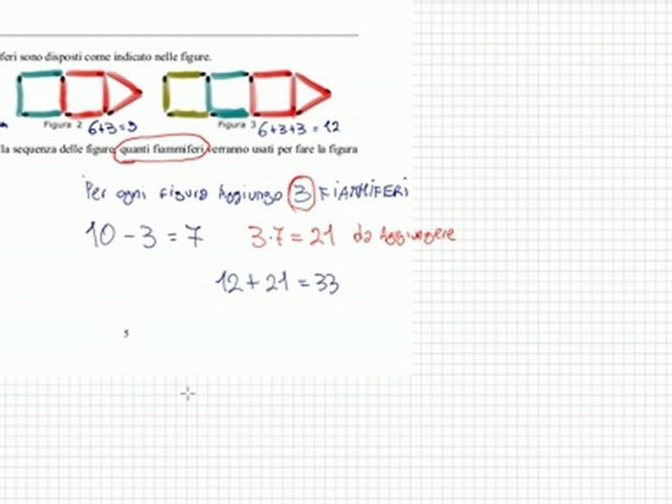 INVALSI 2008 terza media matematica soluzioni quesiti c11 c12