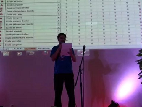 Grand Slam Inter Ecoles 2012 - Bobigny école Langevin