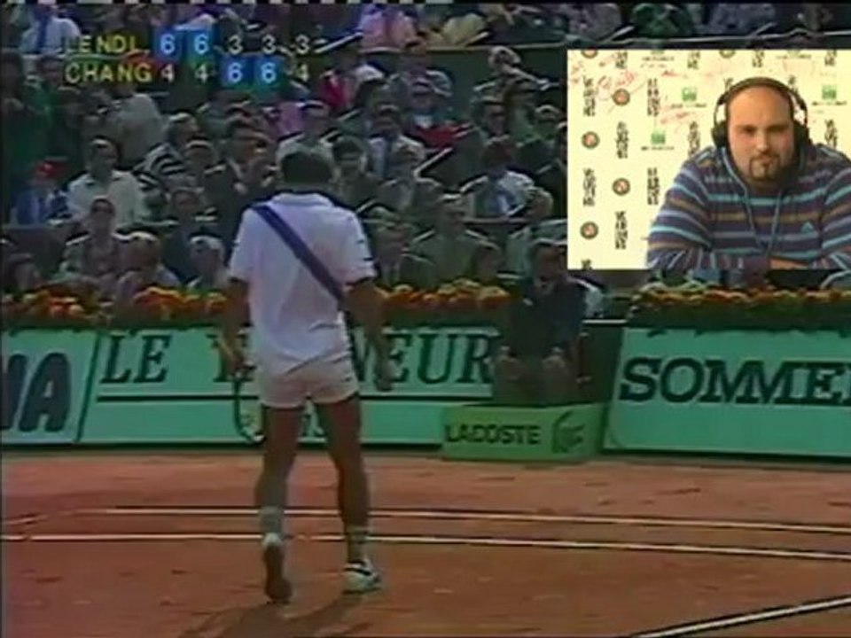 Mercredi 6 juin 2012 - Chang vs Lendl - Daniel