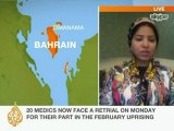 Bahraini medics face retrial over protests