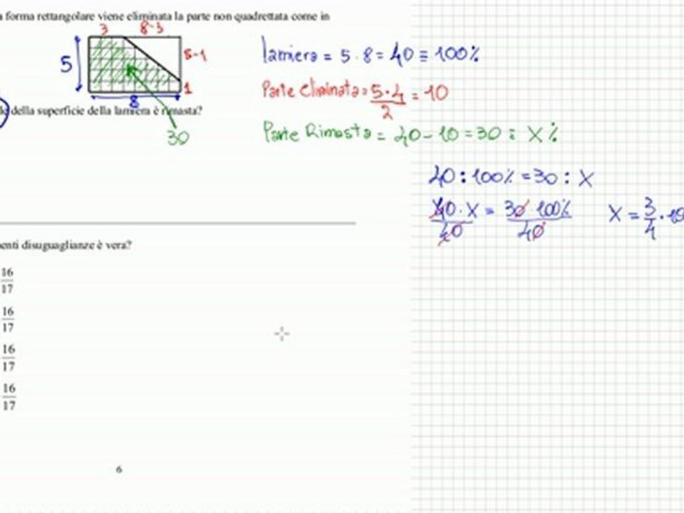 INVALSI 2008 terza media matematica soluzioni quesiti c13 c14 c15