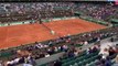 Tennis. 2012.06.06. Roland Garros 2012. Quarterfinal. Kanepi - Sharapova. 1-st set