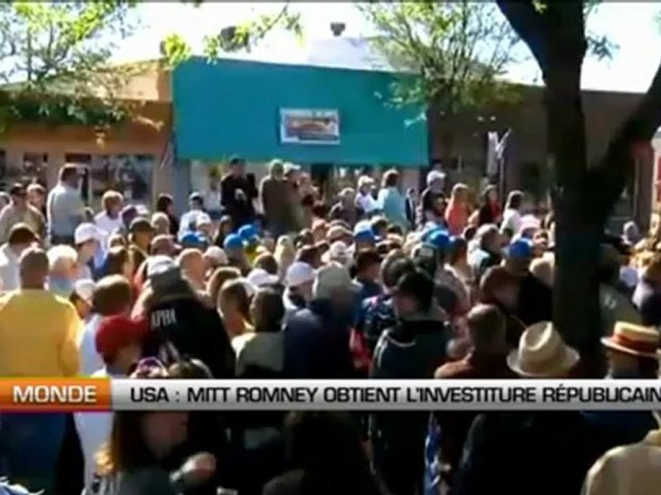 Etats Unis  Mitt Romney obtient l’investiture républicaine