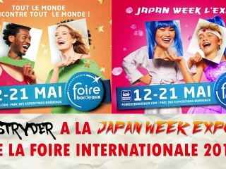 Stryder à la Japan Week Expo à Bordeaux