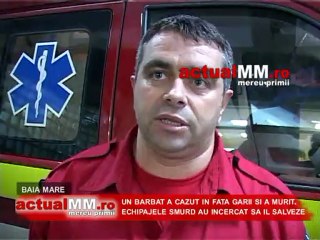 resuscitare baia mare gara actualmm