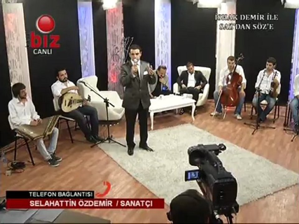 SELAHATTİN ÖZDEMİR "Kanal Biz "tv  "İshak Demir le saz dan söz e  "programı canlı telefon bağlantısı