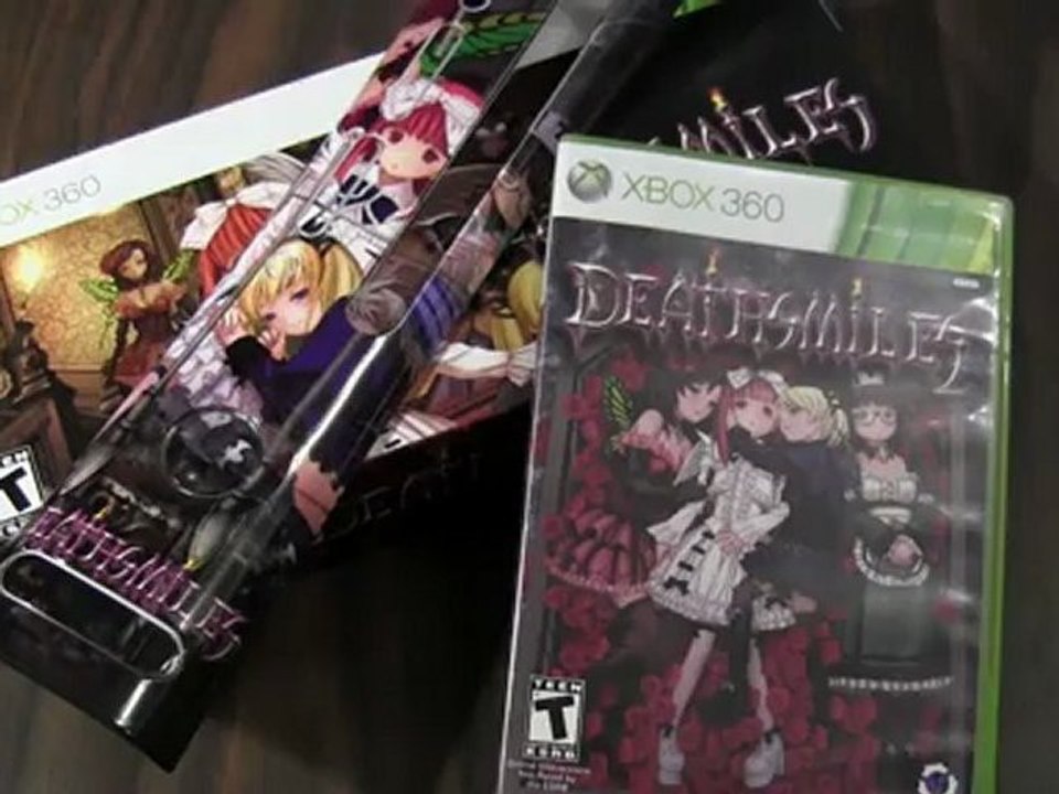 CGRundertow DEATHSMILES: LIMITED EDITION for Xbox 360 Video Game Packaging Review
