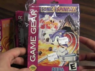 CGRundertow SEGA GAME GEAR GAMES Video Game Packaging Review