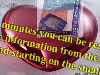 High Blood Pressure Remedy