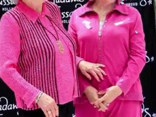 Betty White Unveils Wax Work