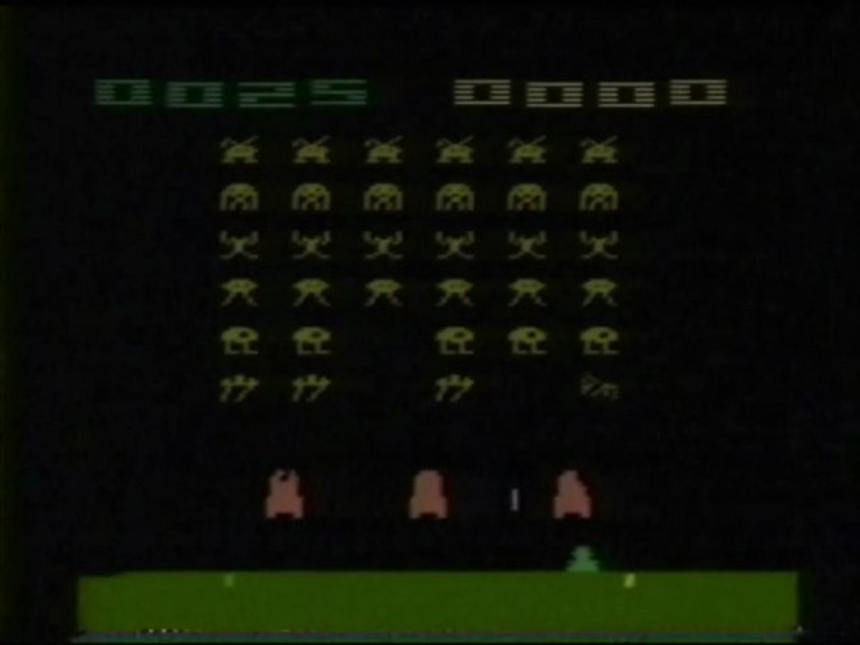 Classic Game Room - SPACE INVADERS for Atari 2600 review