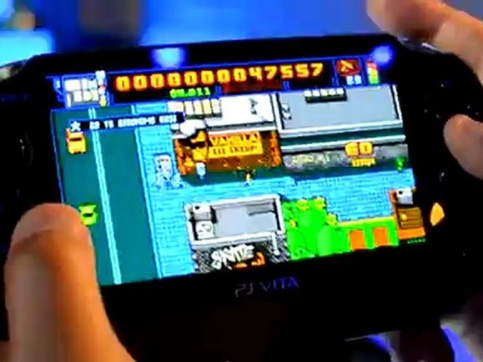 Retro City Rampage Vita E3 Gameplay