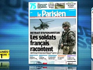 Revue de presse Unes 1ère - Jeudi 7 juin 2012