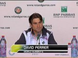 Roland Garros - Ferrer, eufórico por estar en las semifinales