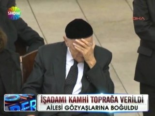 İşadamı Hayati Kamhi toprağa verildi - 06 haziran 2012
