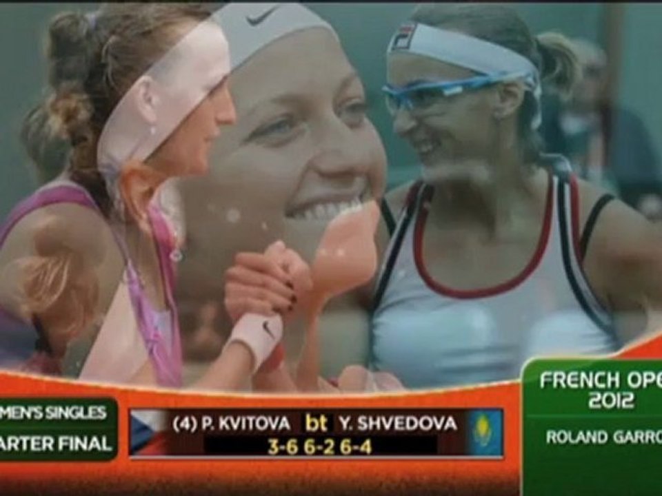 French Open: Scharapowa und Kwitowa souverän