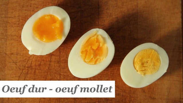 Comment faire un oeuf mollet et un oeuf dur ? - HD