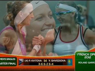 Roland Garros, ¼ de finale - Sharapova rencontrera Kvitova
