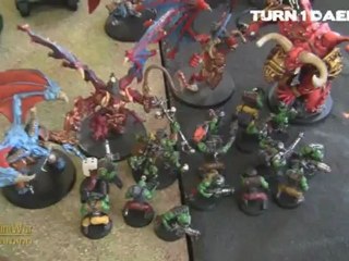 Orks vs Chaos Waaagh! Apocalypse Battle Report Part 2/5