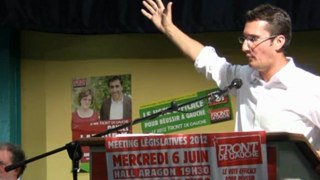 Intervention d'Olivier Dartigolles - Meeting législatives 2012 - Pau 6 juin 2012