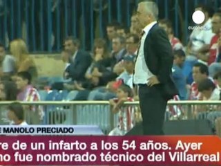 Football : décès de l'entraîneur Manuel Preciado
