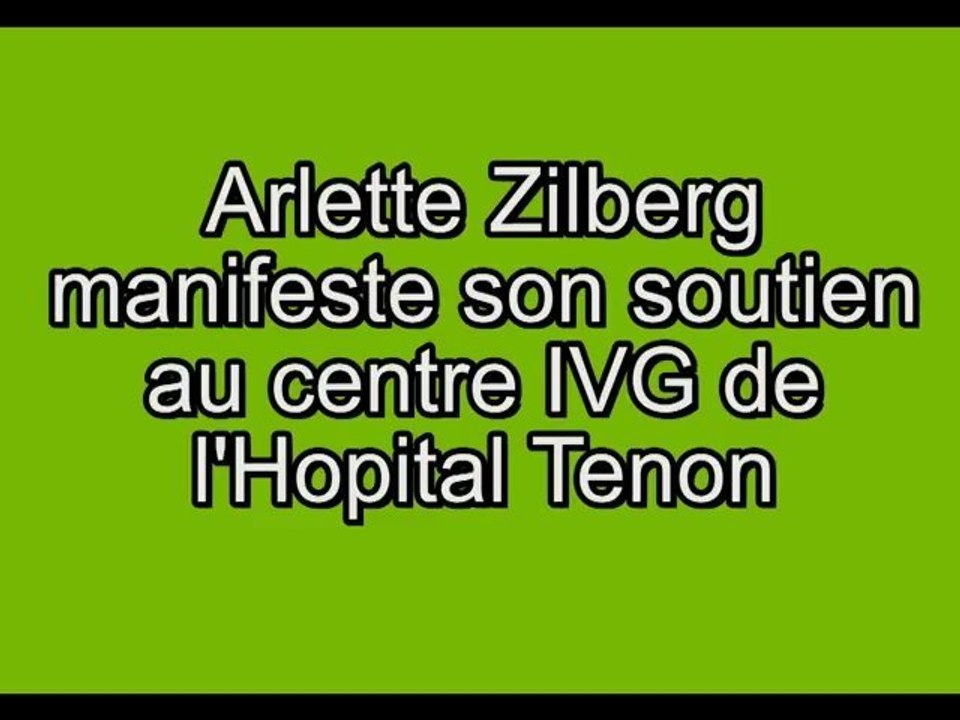 soutien au centre IVG de Tenon