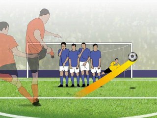 Foot : La physique du coup franc