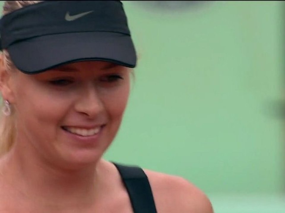 ROLAND GARROS 2012 - KANEPI / SHARAPOVA - 1/4 de Finale - Mercerdi 6 juin