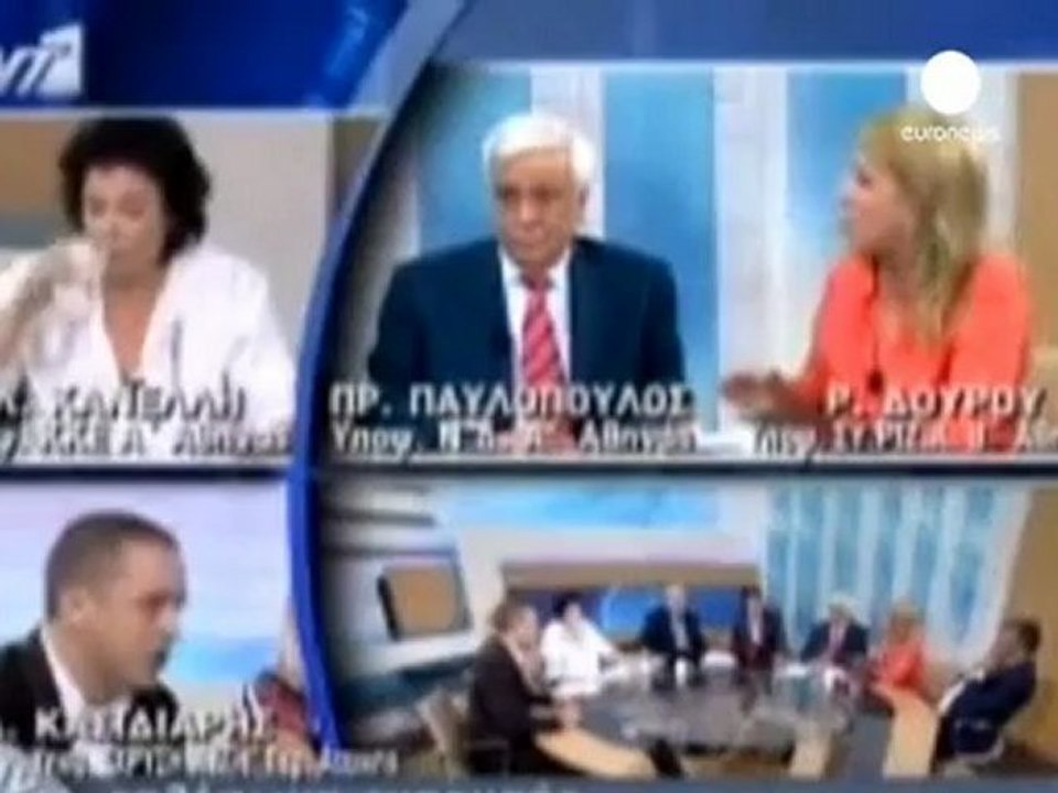 Yunanlı aşırı sağcı politikacıdan canlı yayında...