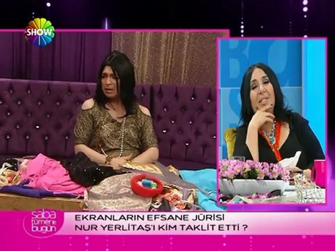 Fehmi Dalsaldı'dan muhtşem Nur Yerlitaş taklidi